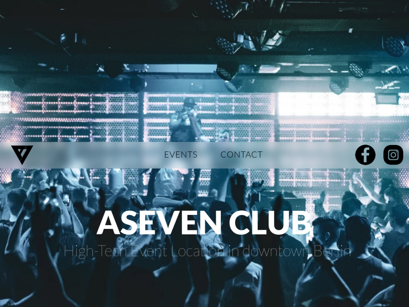 Website-Screenshot von ASeven Club