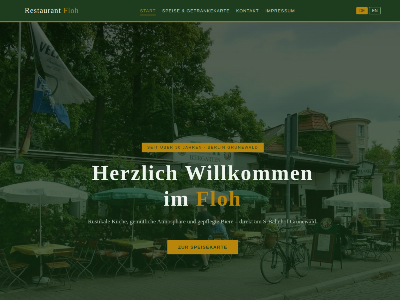 Website-Screenshot von Floh