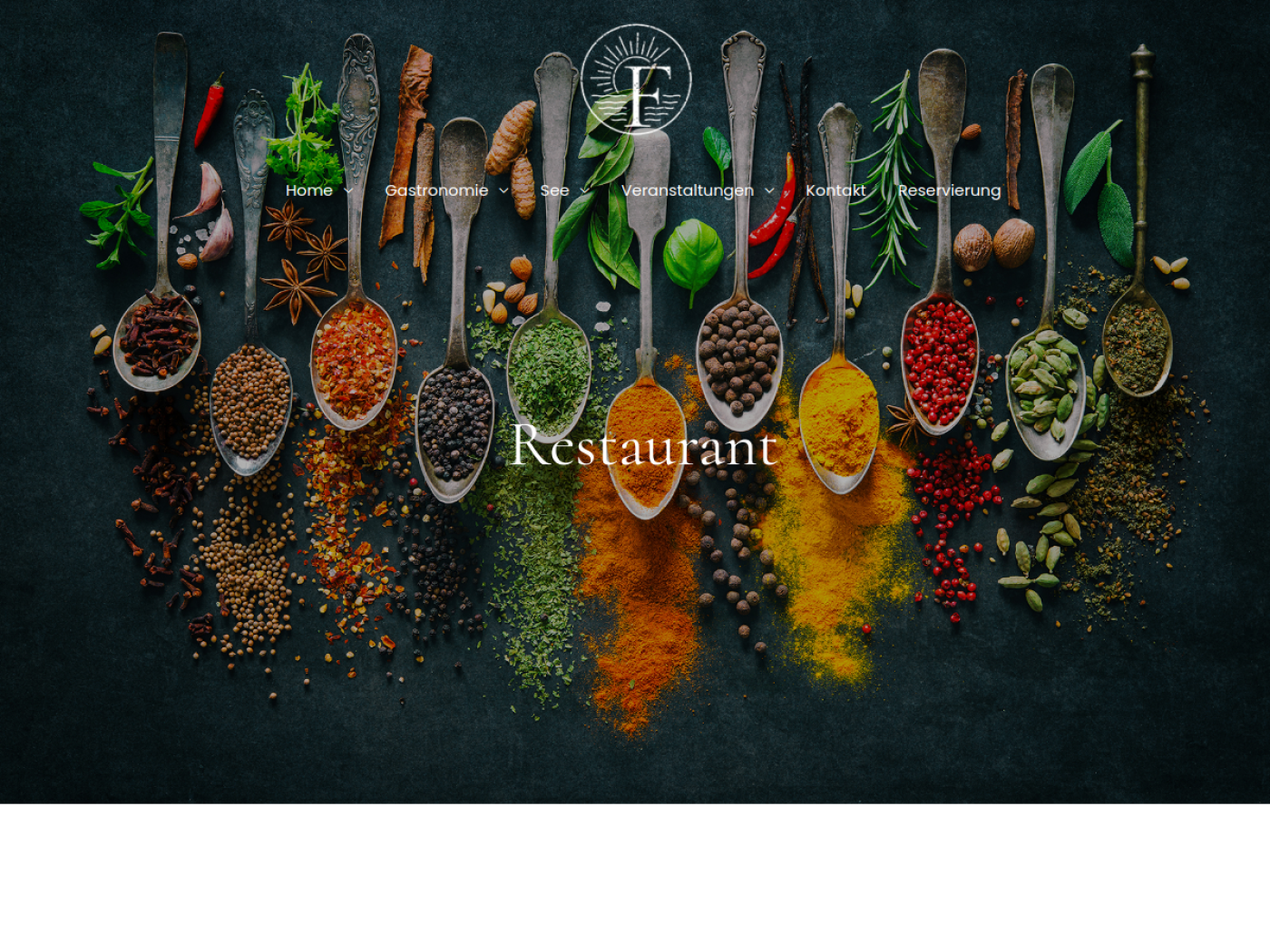 Website-Screenshot von Gasthof Feringasee