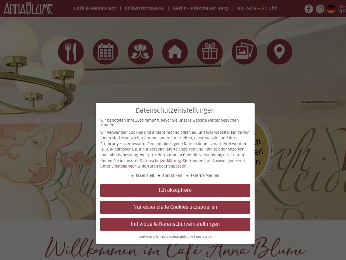 Website-Screenshot von SowohlAlsAuch