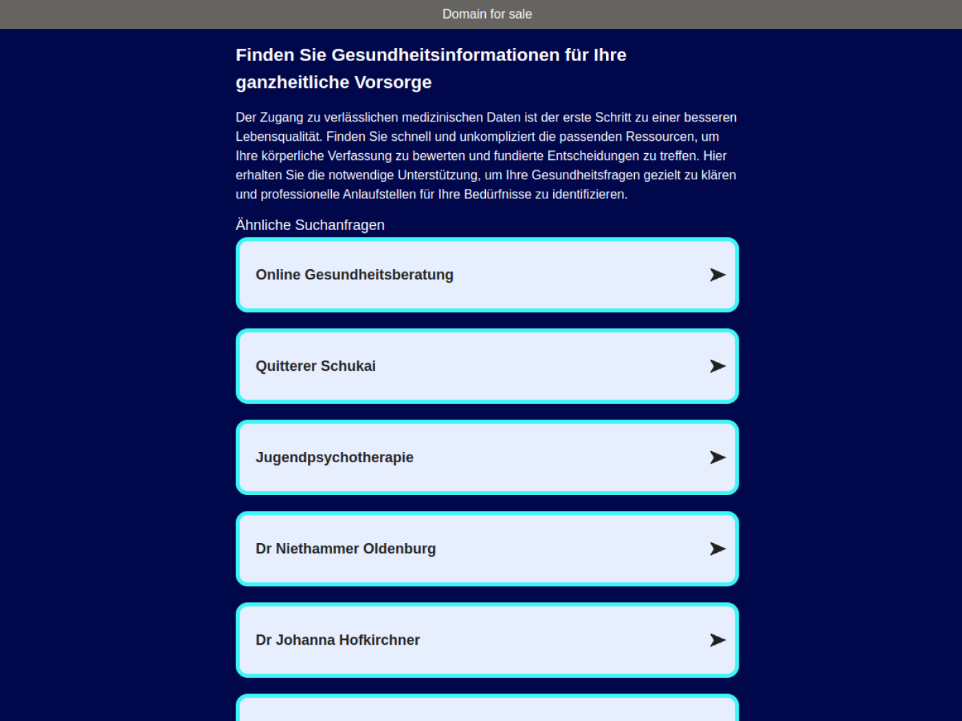 Website-Screenshot von Vital-Apotheke am Opernhaus